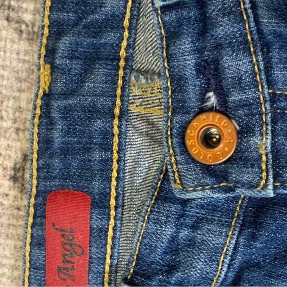 Ag Adriano Goldschmied The Angel Frayed Bottom 29R Jeans - Picture 8 of 13